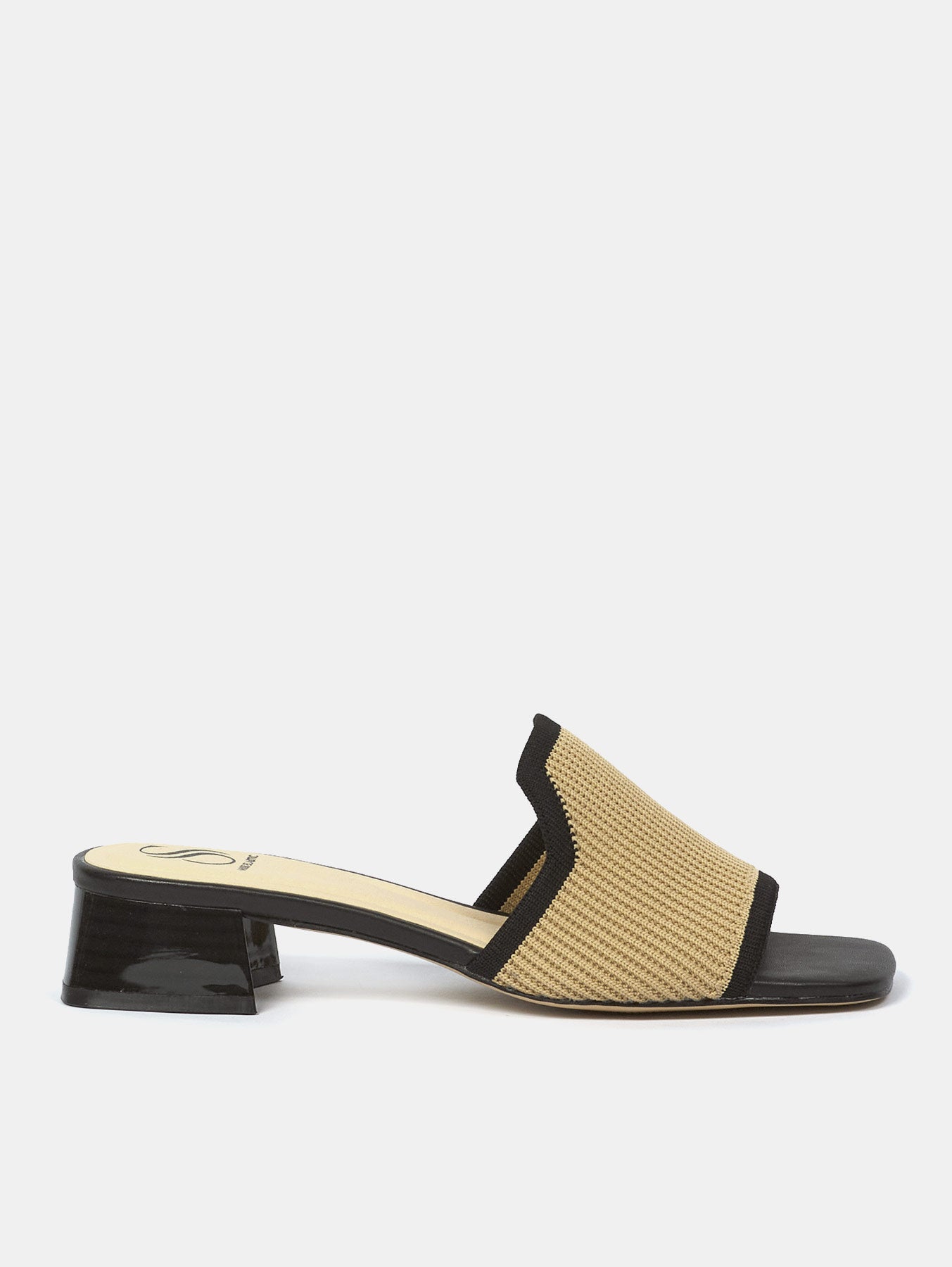 Sandalia Murano Recitex Camel/Negro