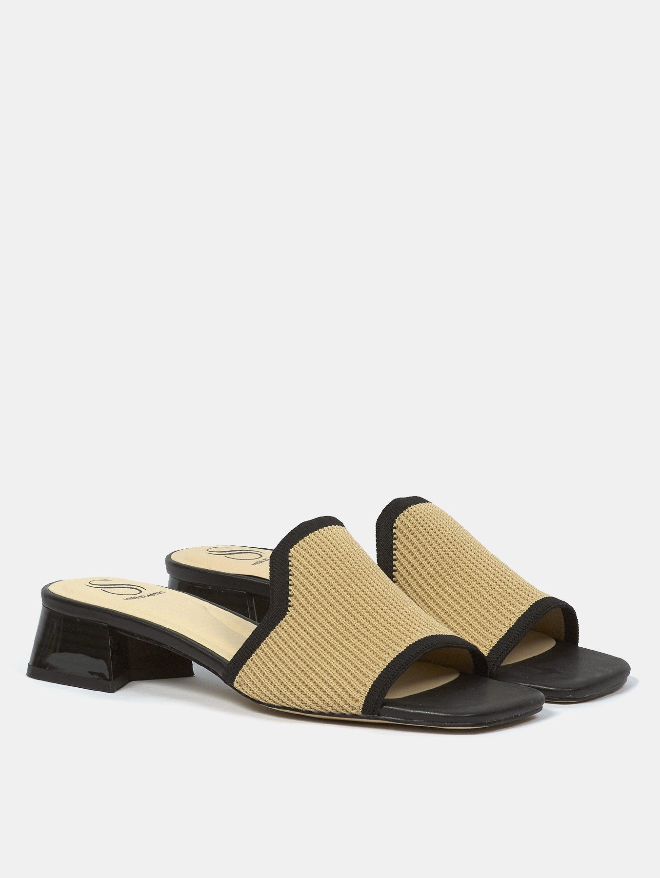 Sandalia Murano Recitex Camel/Negro