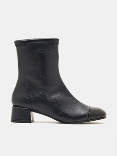 Stiefelette Brigite Chanel - Marineblau/Schwarz